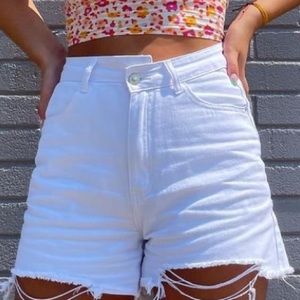 Princess Polly Denim Shorts size 6